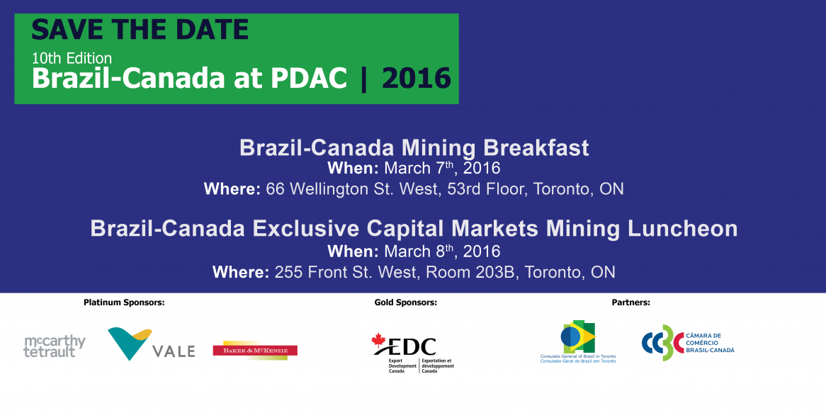 Brazil-Canada at PDAC 2016