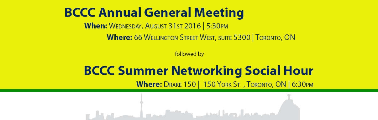 Annual General Meeting & Networking Social Hour