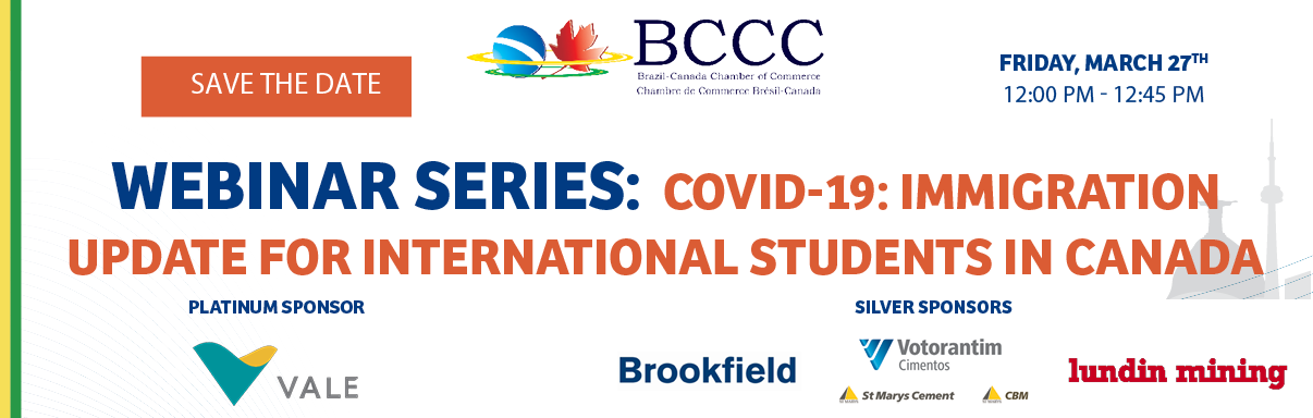 BCCC Webinar Series: COVID-19 - Immigration Update for International Students in Canada