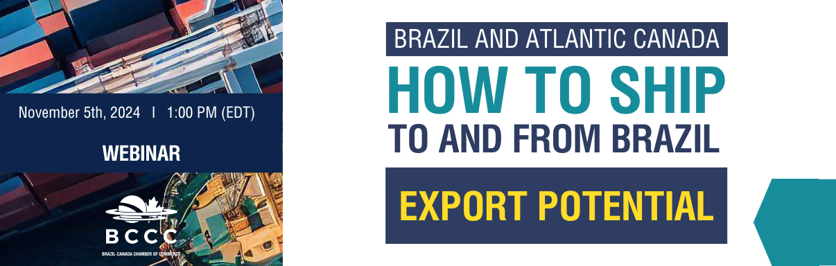 Brazil and Atlantic Canada: How to ship to and from Brazil - Export Potential 